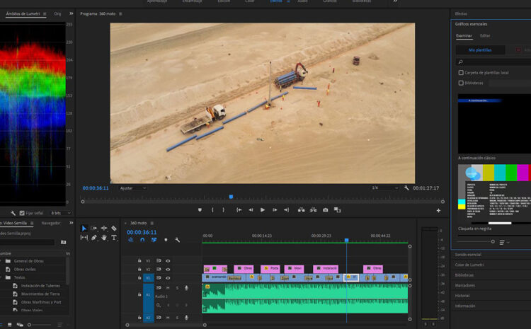 Registro audiovisual de proyectos - Drone Control Chile