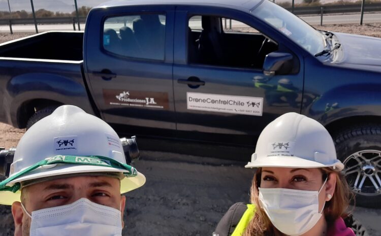 Drone Control Chile control de Avance de Obras